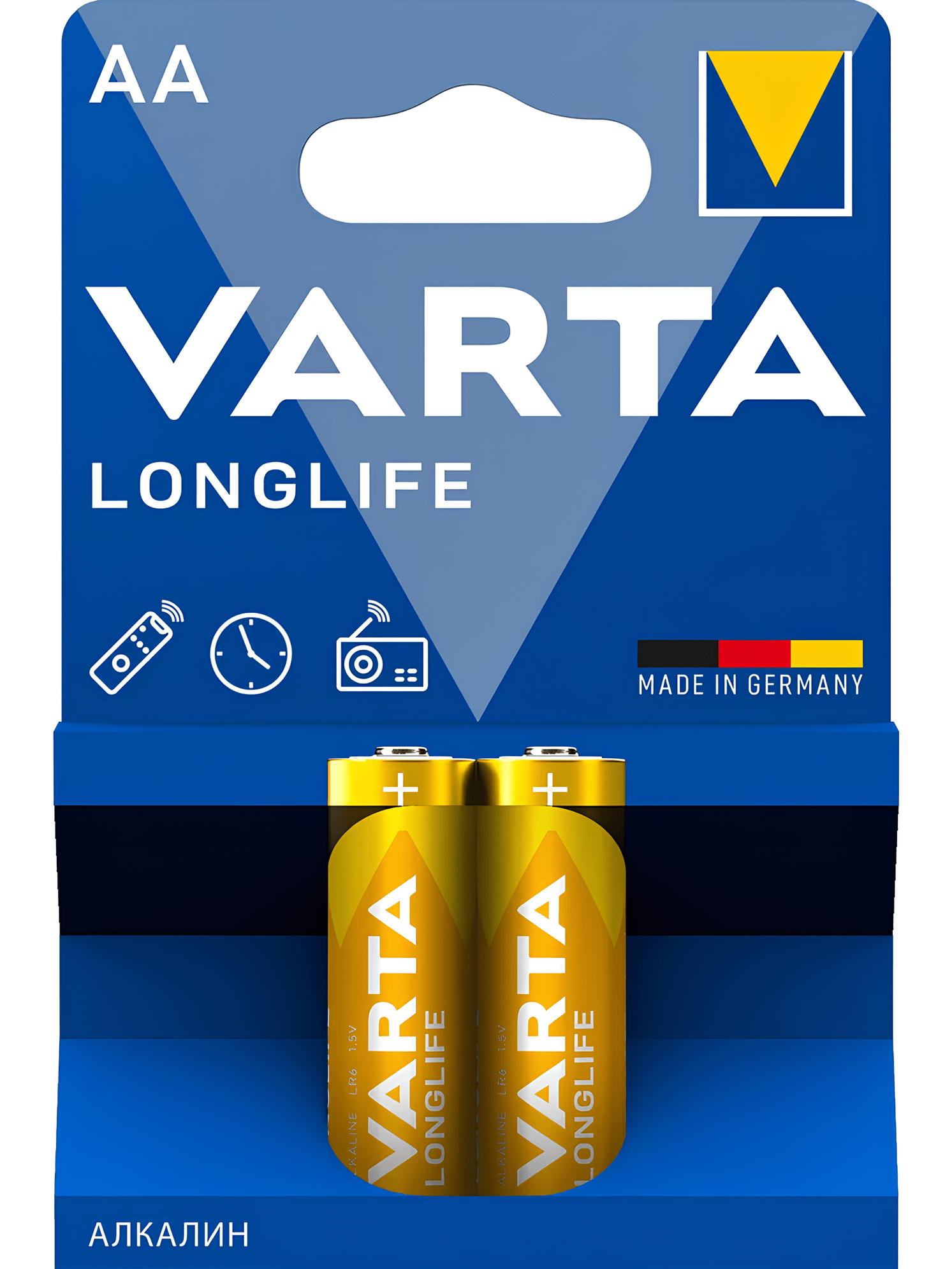Батарейка Varta LR6 AA Longlife FSB2