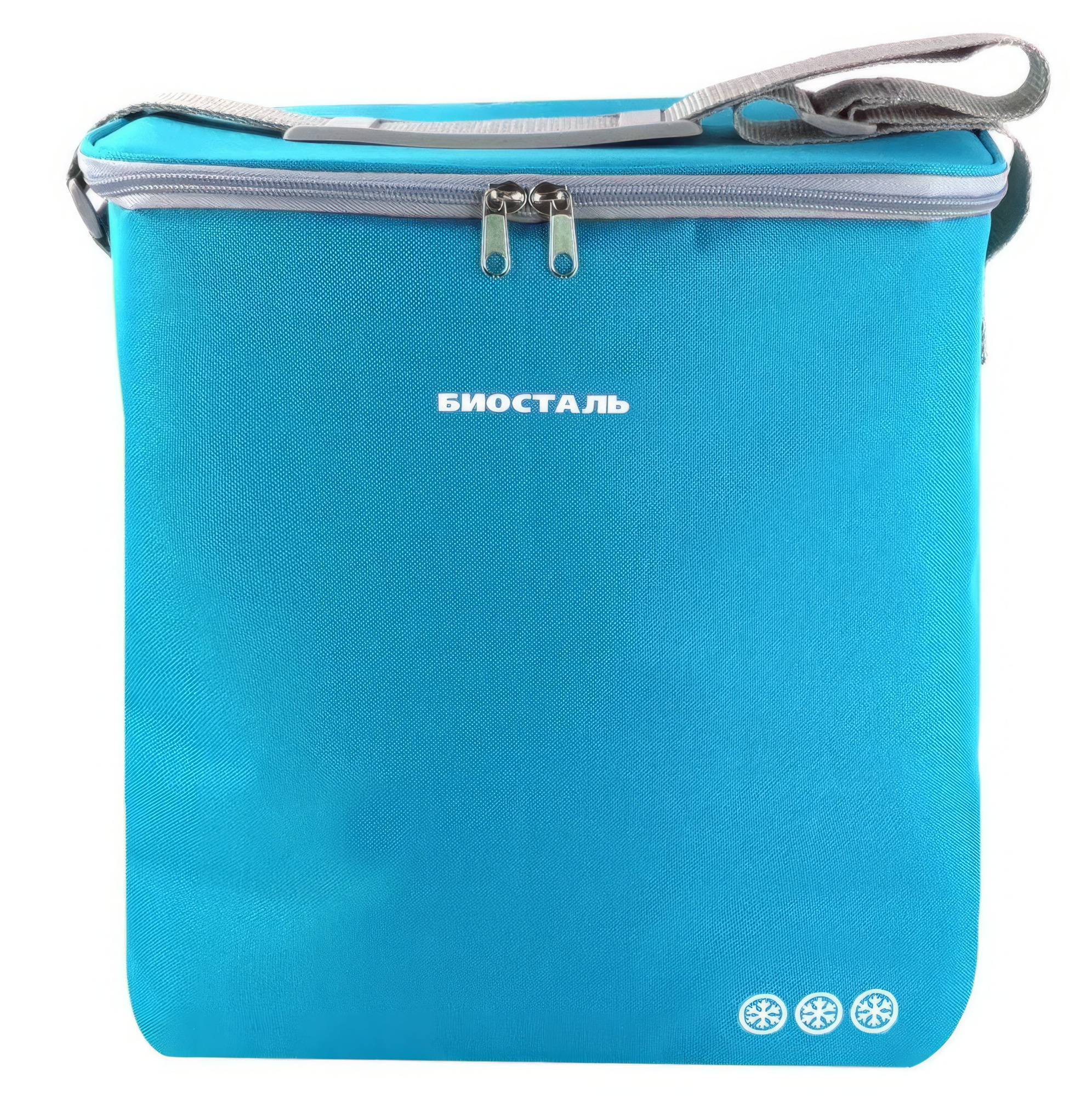 Сумка-холодильник BIOSTAL КАНТРИ , цвет ''ЛАЗУРНЫЙ'' 20л
