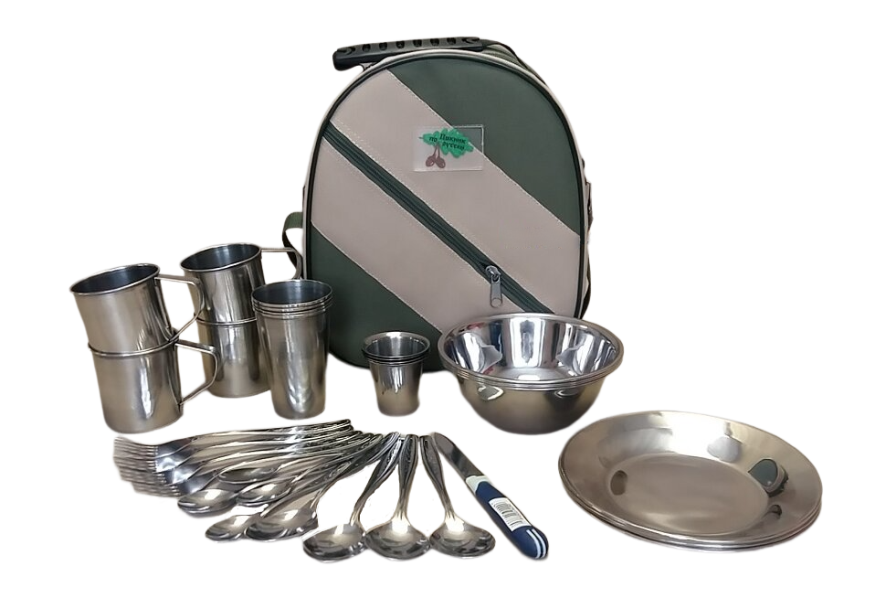 Набор посуды для пикника ''Кейс на 4 персоны'' (арт.К4)