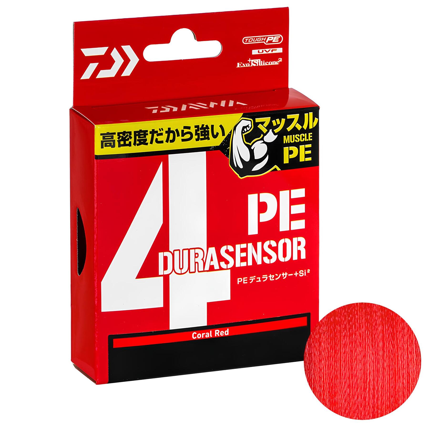 Шнур плетеный DAIWA UVF PE DURASENSOR X4+SI2 CR