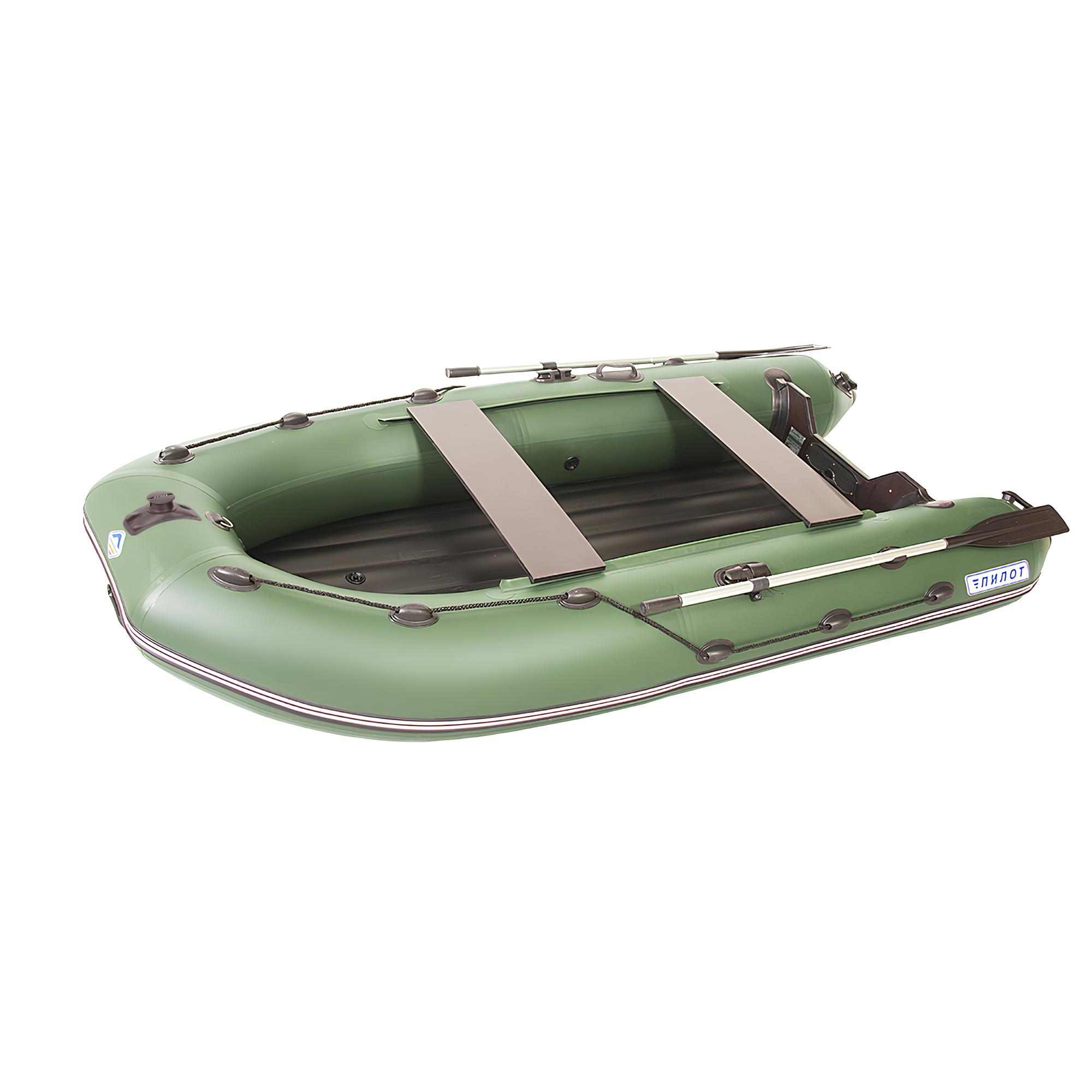 Лодка надувная Пилот М-300 НДНД (зеленый)