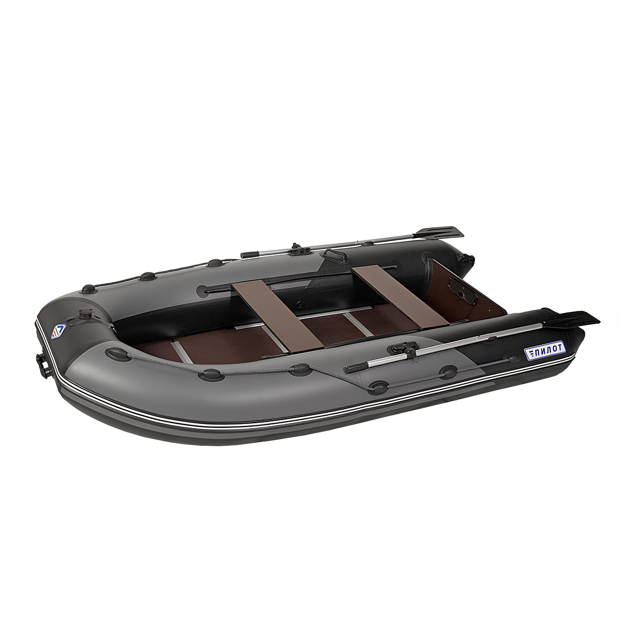 Лодка Raffer Пилот М360 Серый/Черный