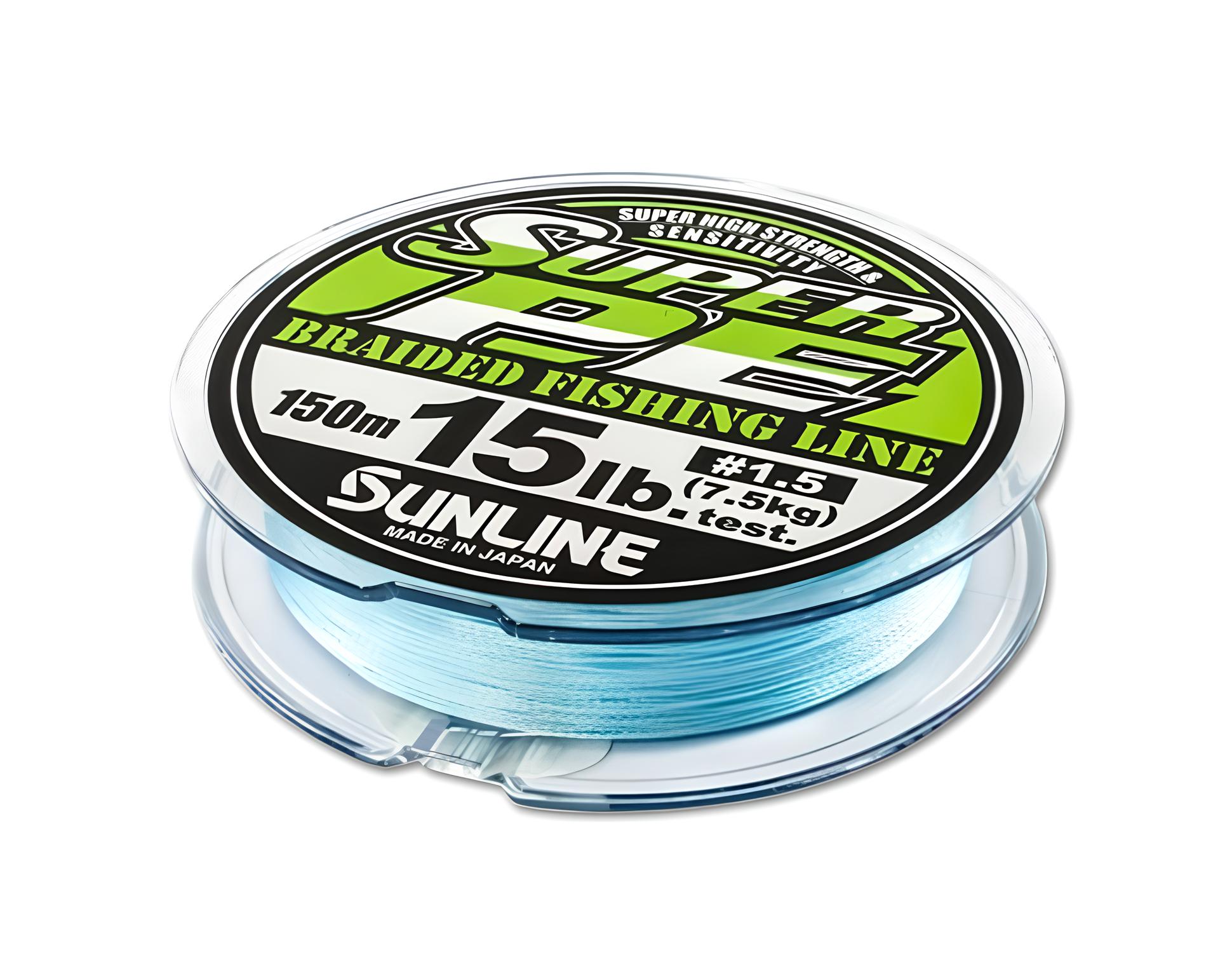 Шнур Sunline NEW SUPER PE Blue 150m #0.6 6lb 0.128mm 3kg