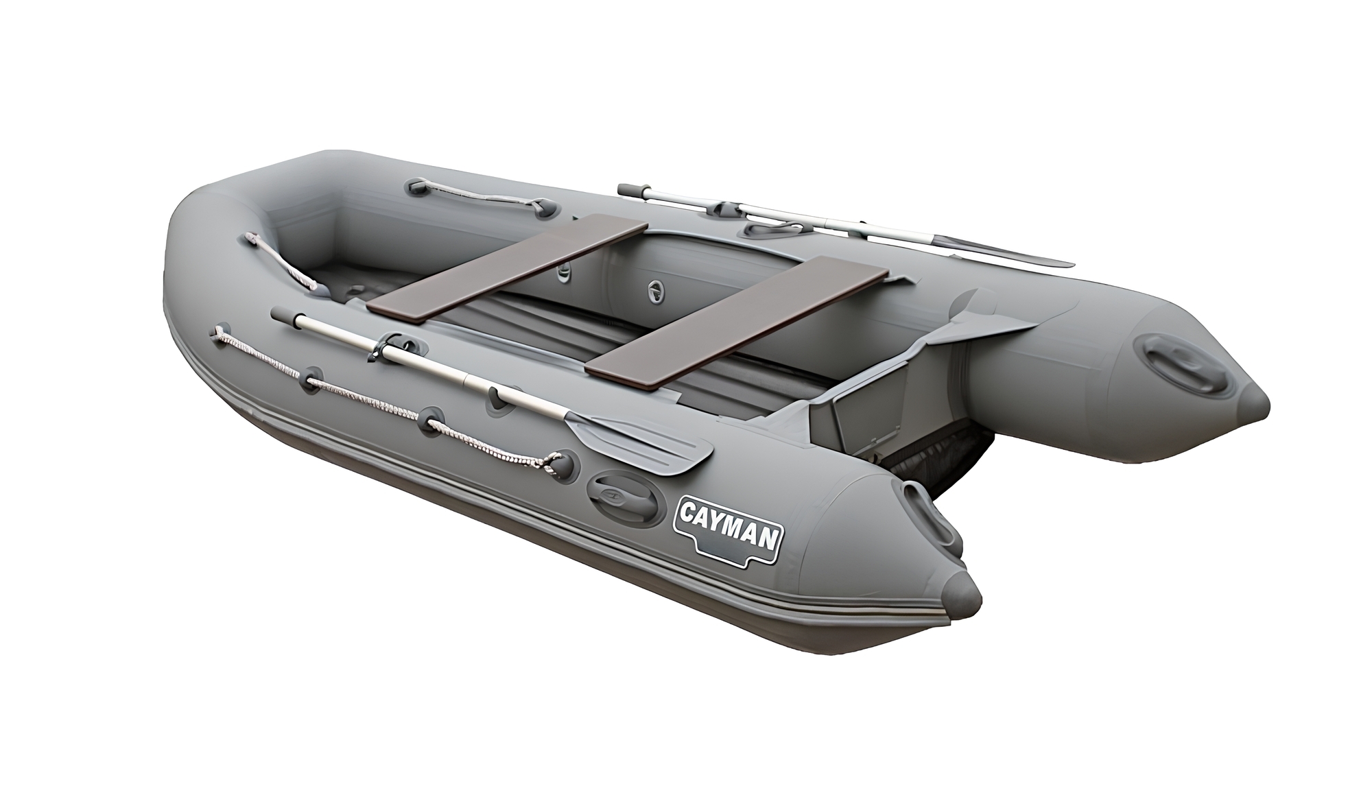 Лодка Мнев и Ко ''Кайман N-330 НДНД'' т.серый