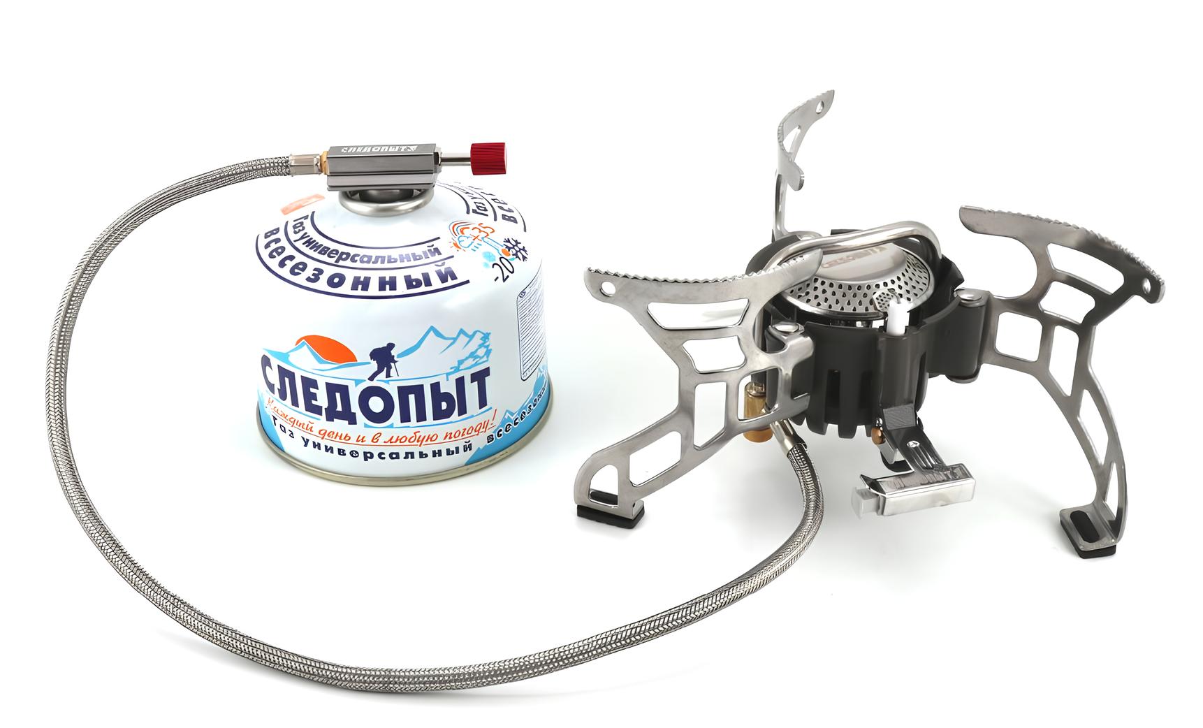 Плита порт. газовая ''СЛЕДОПЫТ - Огненная буря'' (с газогенер.)