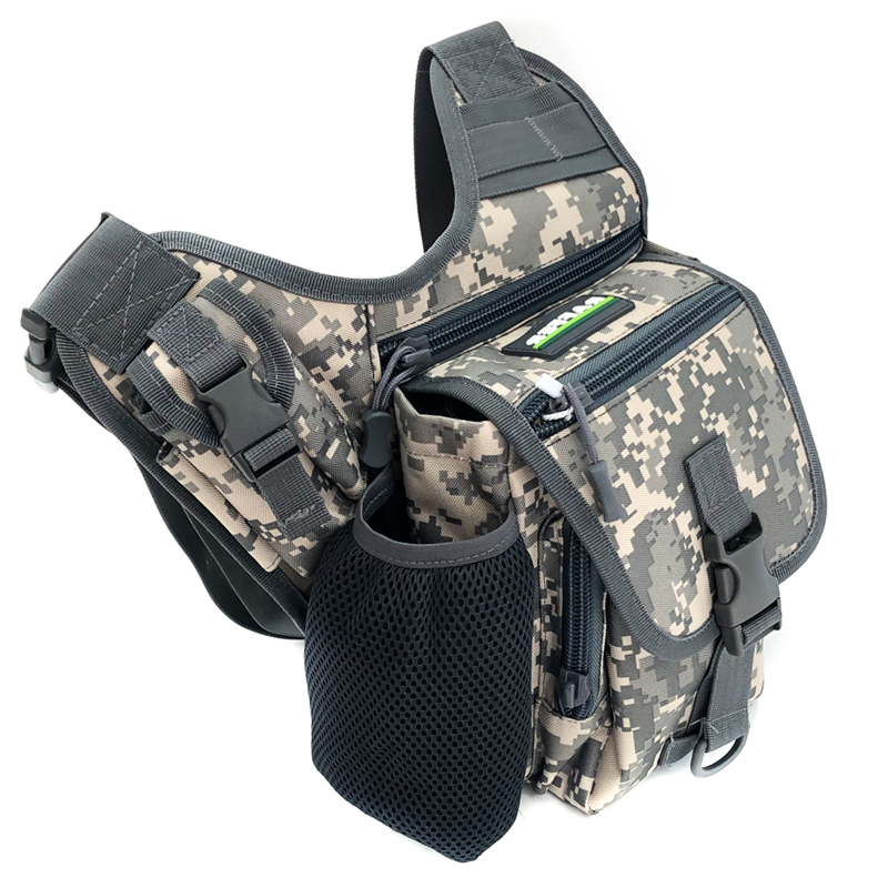 Сумка тактич. RAFFER BP-3308-ACU серая кмф (32х28х12см)