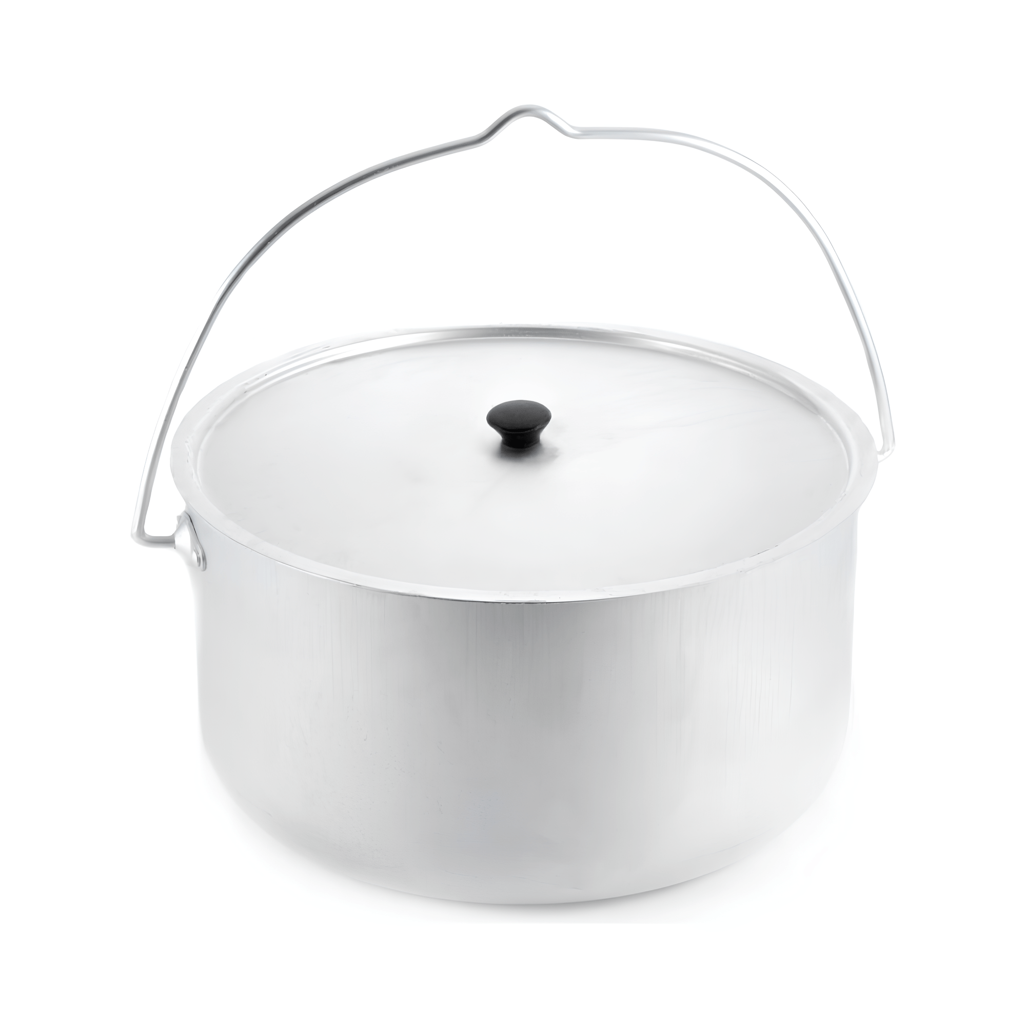 Котелок костровой ''СЛЕДОПЫТ'' цилиндрический  8л, алюм.