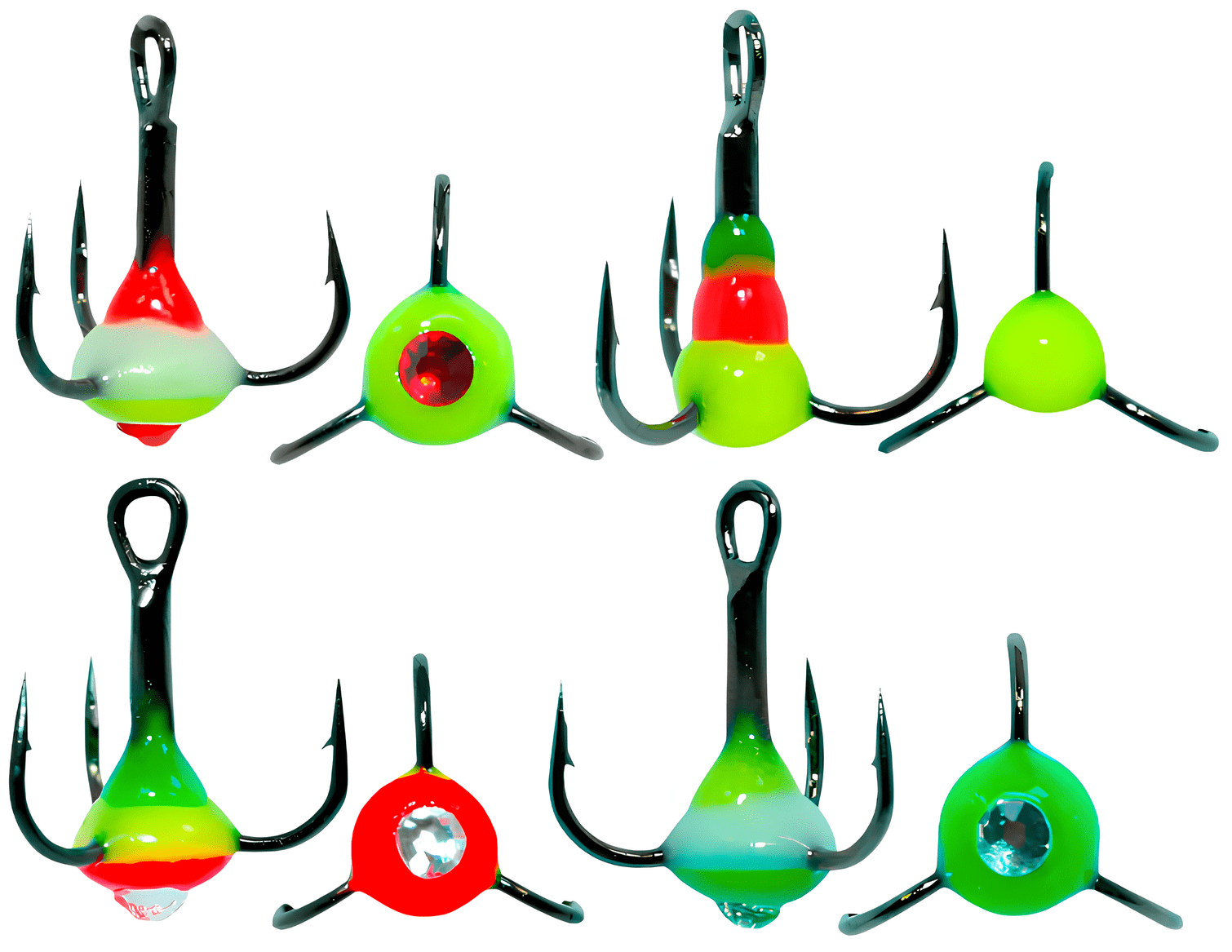 Крючок тройник "Капля''