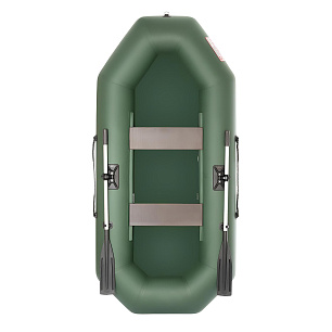 Лодка гребная Шкипер 260 зеленый