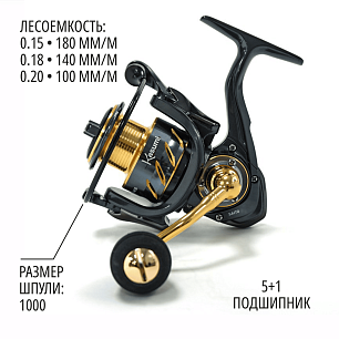 Катушка Kasumi Saito 1000