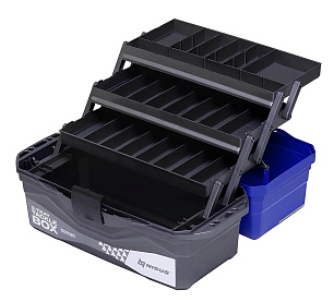 Ящик NISUS N-TB-3-B Tackle Box (44,5*25*22) 3-полочный синий