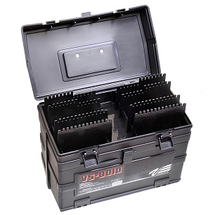 Ящик рыболовный Meiho Versus VS-8010 (черный) 420*245*326 мм