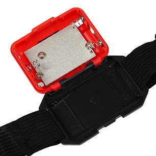 Фонарь налобный ''Крутой рыбак'' синий/красный