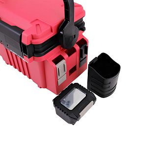 Ящик рыболовный KASUMI KSM-705 315*230*240 мм красный