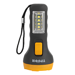 Фонарь универсальный Трофи UB-101 1SMD + 4LED 1Вт