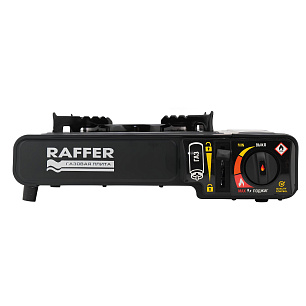 Плита газовая Raffer PGS-002 (алюм.горелка, под баллон+переходник, портативн.)