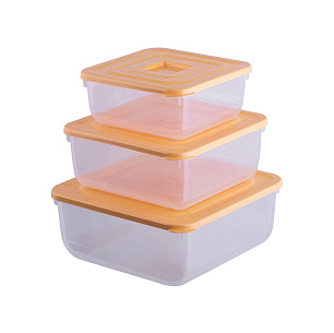 Компл.контейнеров PRACTIC 3шт.(0,85+1,5+2,3л)