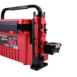 Ящик рыболовный KASUMI KSM-707 430*235*280 мм красный