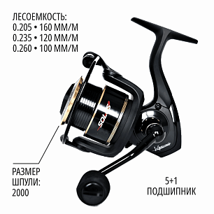 Катушка Kasumi Solus 2000