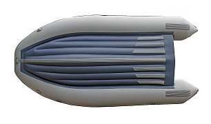 Лодка Мнев и Ко ''Кайман N-380 НДНД'' т.серый