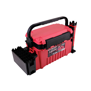 Ящик рыболовный KASUMI KSM-707 430*235*280 мм красный