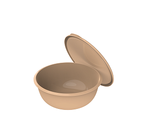 Миска с крышкой «Шарм» 2,3л АП580