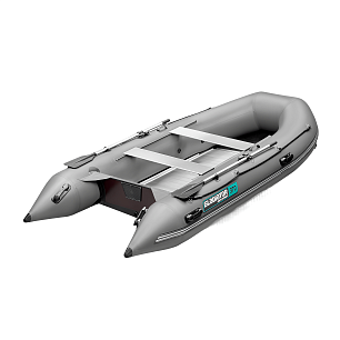 Надувная лодка GLADIATOR B370AL (темно серый)