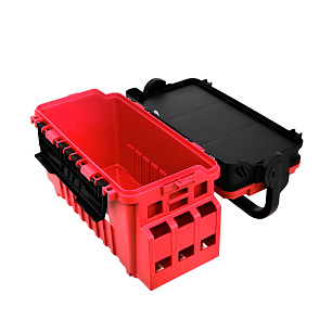 Ящик рыболовный KASUMI KSM-707 430*235*280 мм красный