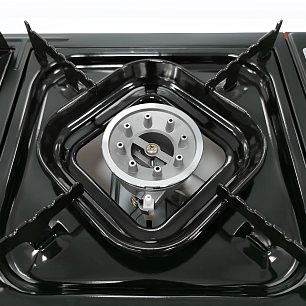 Плита газовая Raffer PGS-020 (двухкомф., алюм., под баллон+переходник)