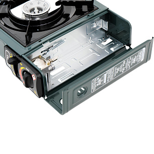 Плита газовая Raffer PGS-001 (алюм.горелка, под баллон, портативная)