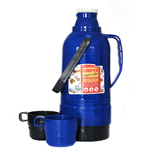 Термос Greys SM-206 3.2л (со стеклянной колбой, синий)