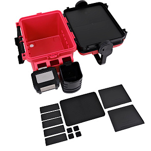 Ящик рыболовный KASUMI KSM-705 315*230*240 мм красный