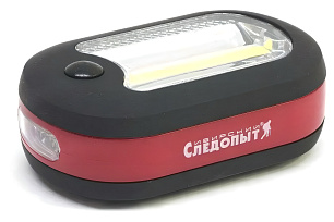 Фонарь кемпинговый ''СИБИРСКИЙ СЛЕДОПЫТ-TRAVEL'', 1 COB + 3 LED, 3хААА/240